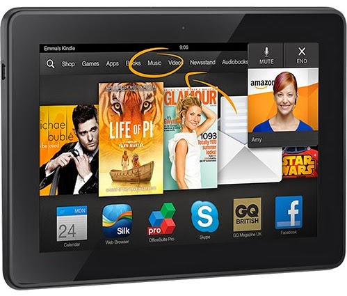 Kindle Fire HDX Kindle Fire HDX